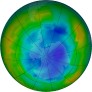Antarctic Ozone 2011-08-11